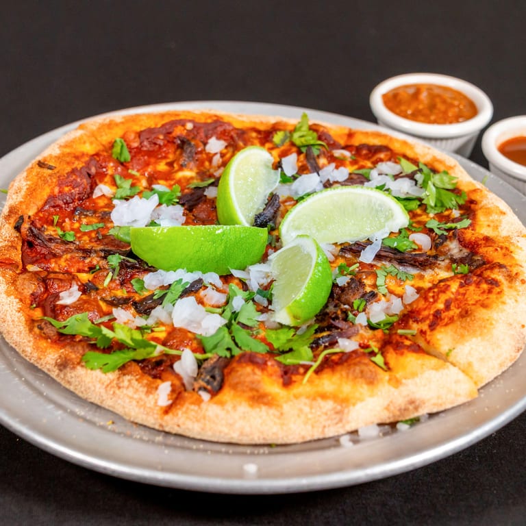 Delicious Birria Pizza Awaits