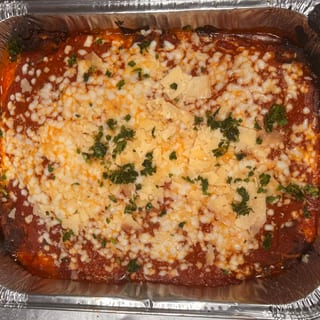 Cheese Lasagna with Marinara Tray